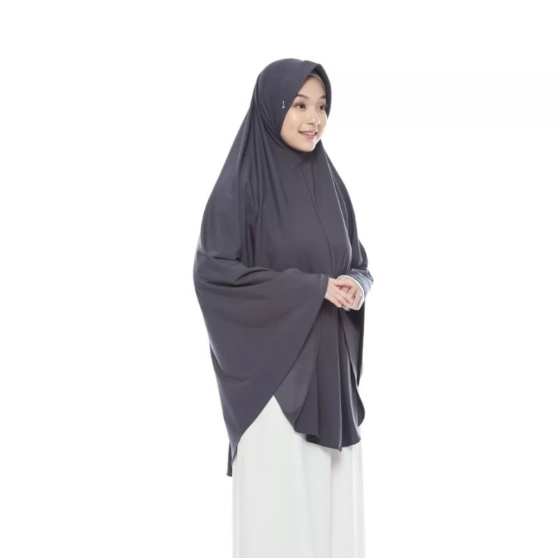 Bergo Hamidah jumbo/Khimar Jersey jumbo