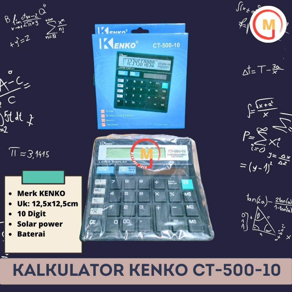 

Kalkulator Kenko CT-500-10 10 Digit Original