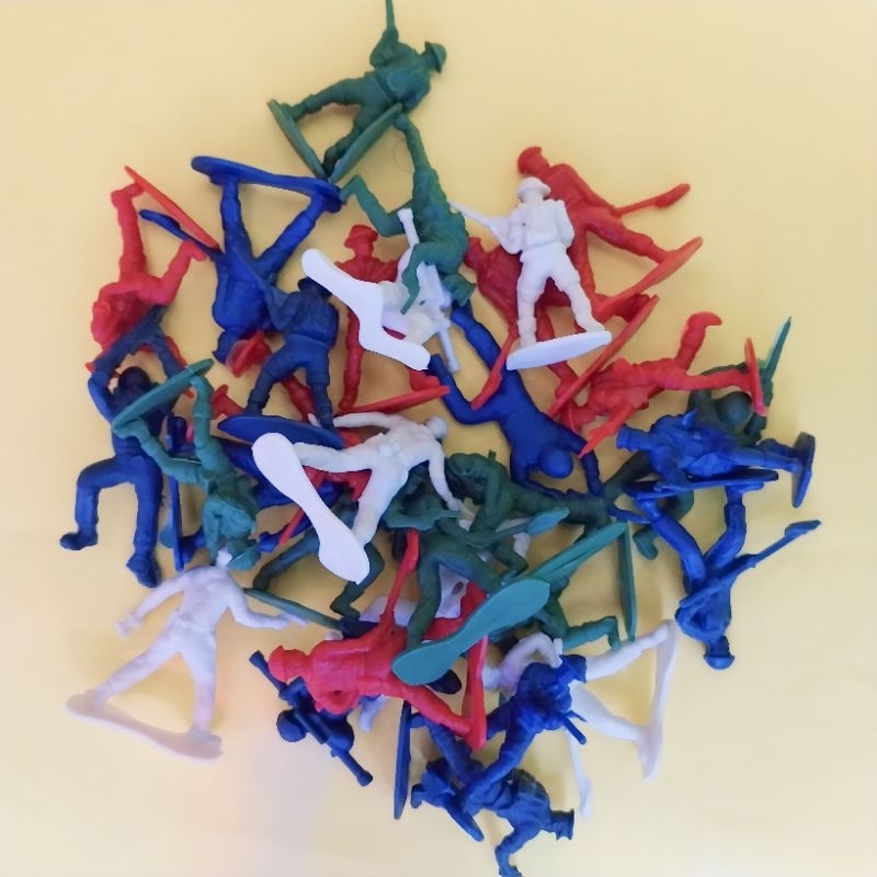 Mainan tentara 50pcs /mainan patung tentara plastik