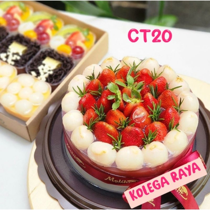 Mika Tumpeng Bulat Mika Tart 20cm CT20 Isi 10 PCS Tersedia Warna Putih dan Coklat