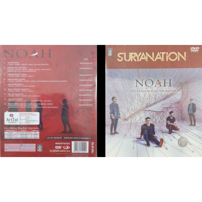 Noah keterkaitan keterikatan dvd album