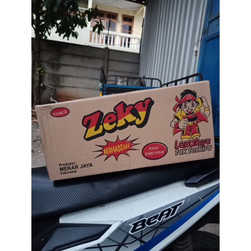 

CIKI ZEKY BERHADIAH 1 DUS ISI 40 BUNGKUS (snack berhadiah)