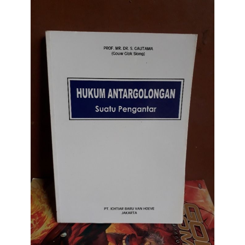 BUKU HUKUM ANTARGOLONGAN SUATU PENGANTAR