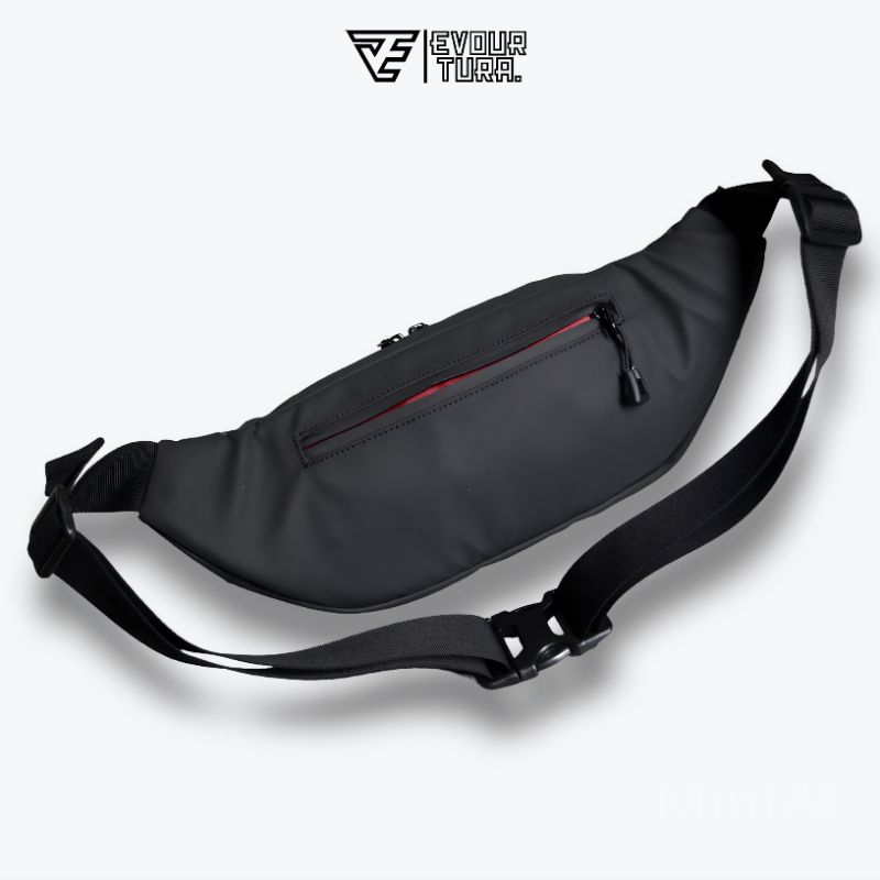 Evourtura waistbag waterproof tas pinggang premium tas pinggan pria tas punggung tas bahu [ WALXER ]