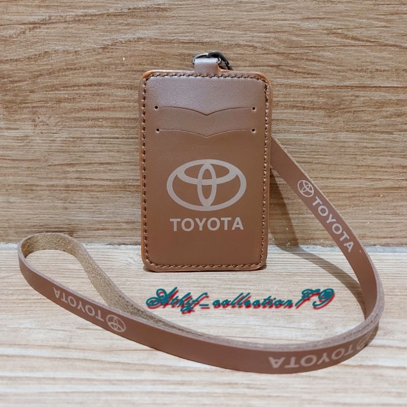 

gk Tempat Id Card Kulit TOYOTA Holder Id Card TOYOTA
