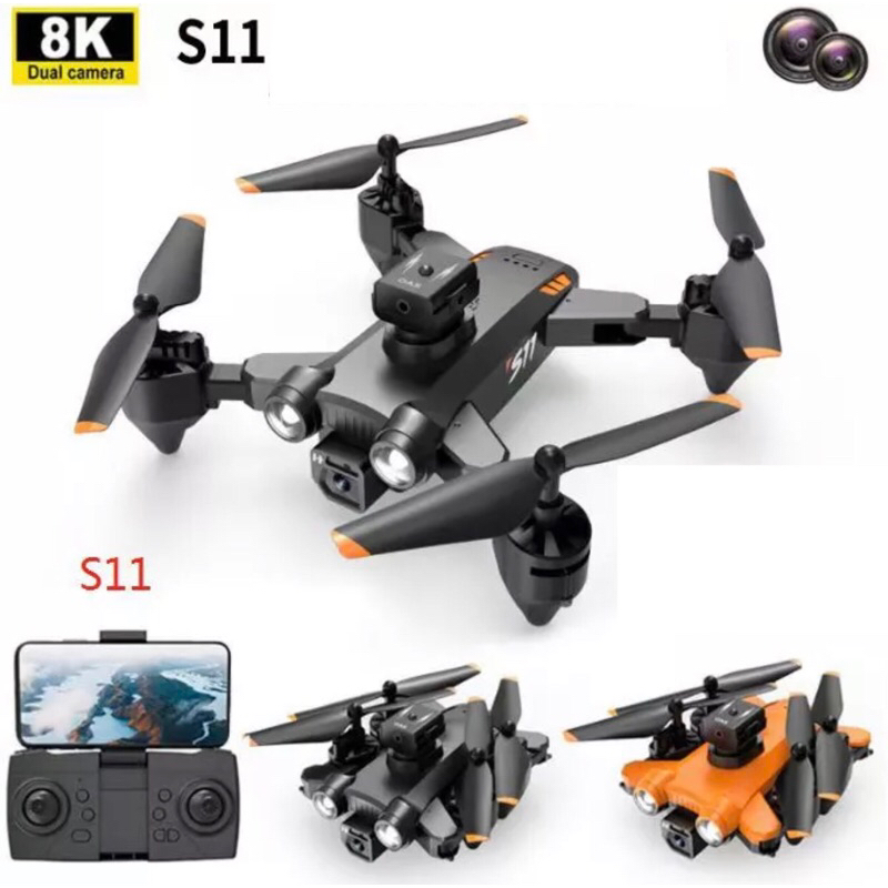 New Drone S11 Mini Drone 4k Profesional 8K HD Camera Obstacle