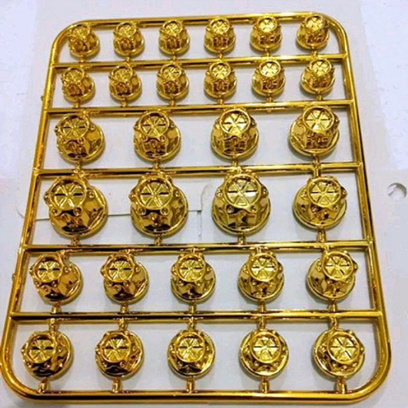 Monel Cover Tutup Baut Probolt Warna Gold Emas