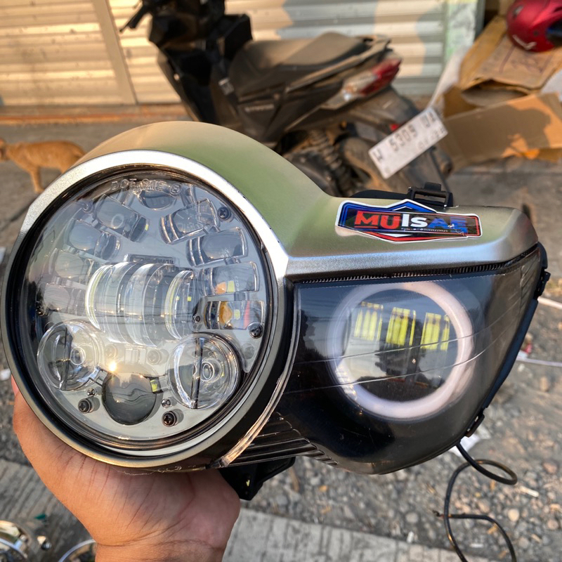 REFLEKTOR LAMPU DEPAN HONDA TIGER PC 2010 DAYMAKER