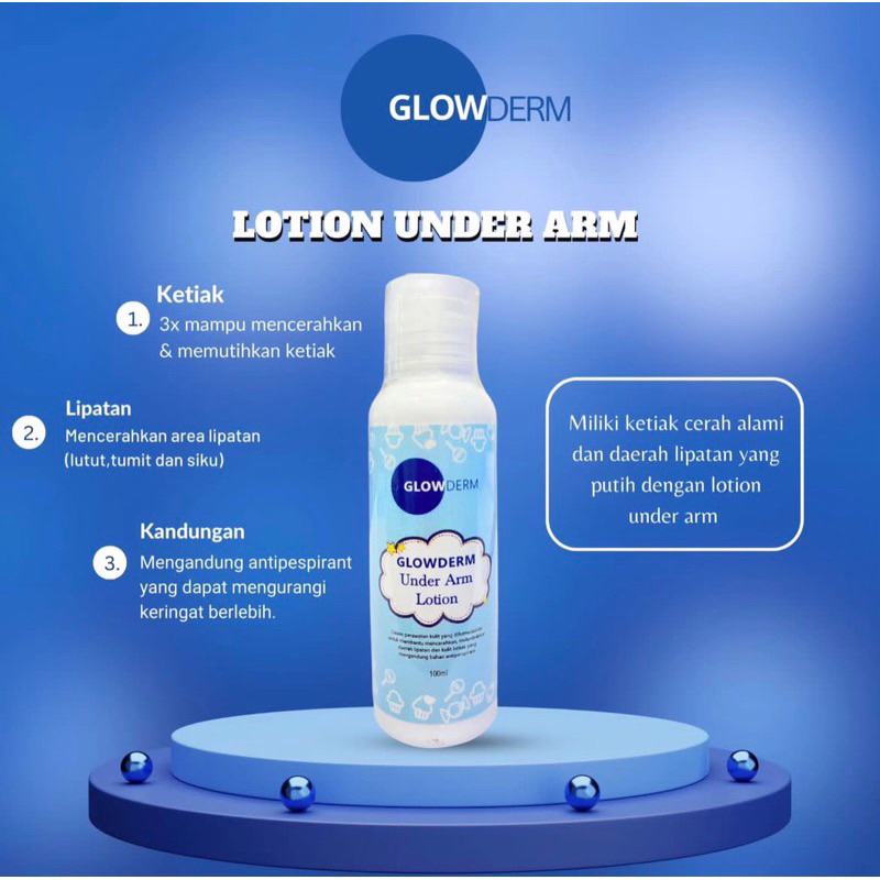 Under Arm Lotion By Glowderm
