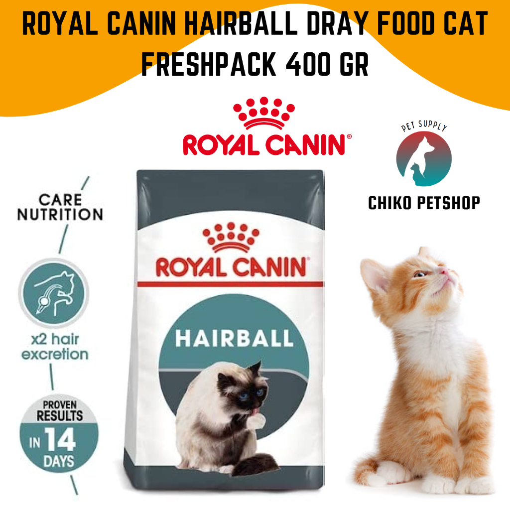 Royal Canin HAIRBALL CARE Dry Food Cat Freshpack 400 gr