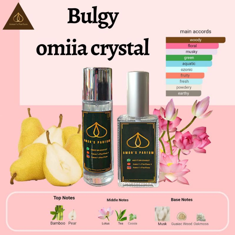 AMOR'S PARFUM BVLGARI OMNIA CRYSTAL