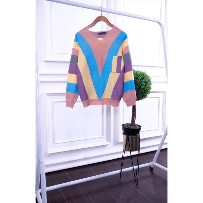 SWEATER KNIT FASHION PREMIUM BAHAN PREMIUM BANGKOK BKK,4102