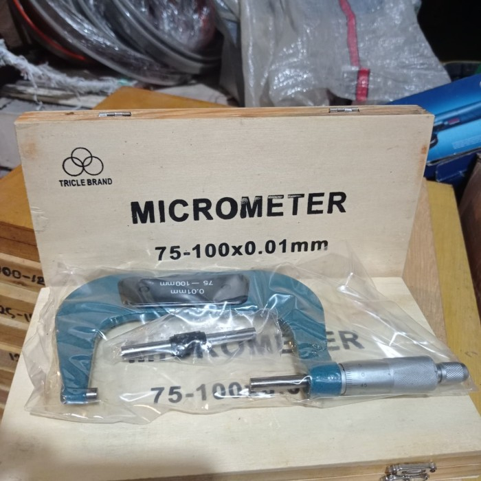 Outside Micrometer Tricle Brand 75-100 mm