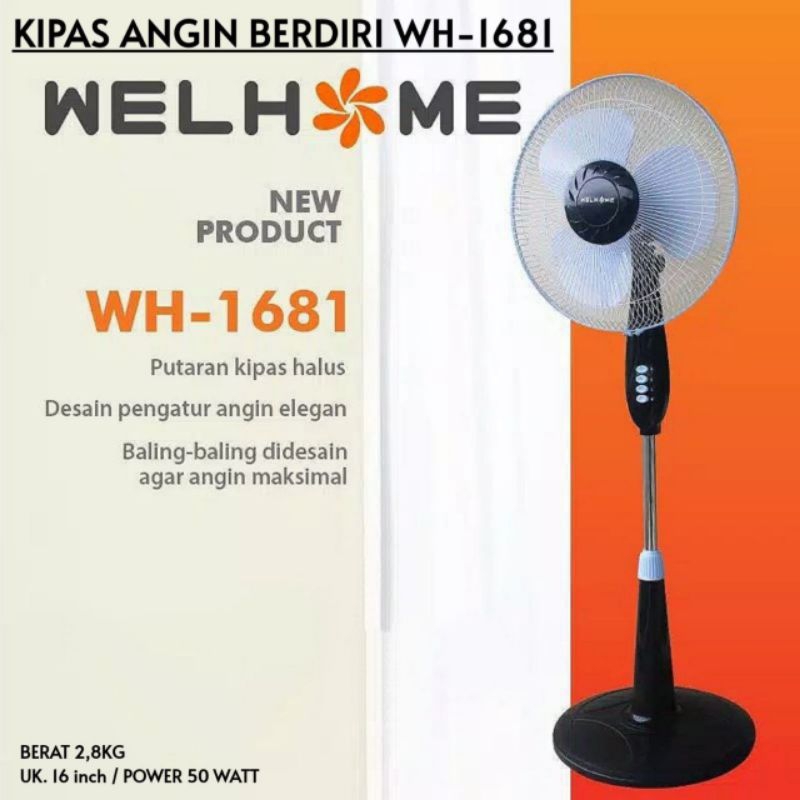 Kipas angin berdiri welhome