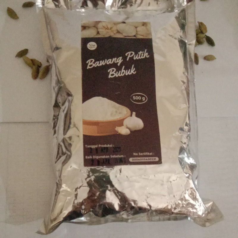 

BAWANG PUTIH BUBUK KEMASAN 500gram