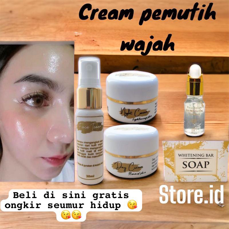 Cream Pemutih wajah/ krim pemutih wajah/ cream memutihkan wajah dalam 7 hari bpom / cream pemutih wa