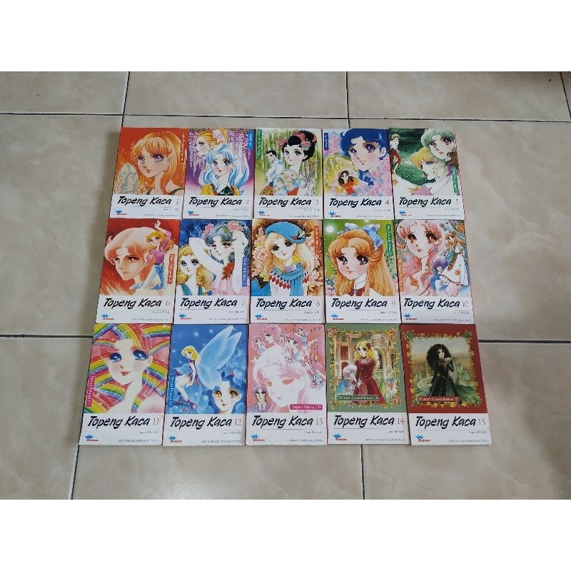 komik topeng kaca deluxe fullset vol 1-26