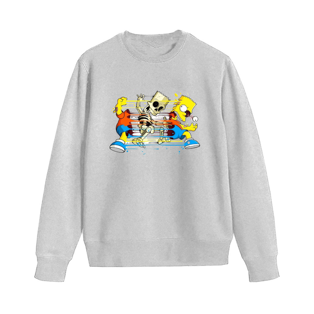 Simpsons| Crewneck pria Sweater Oblong warna Hitam Pria Wanita Hoodie Sweater Distro Unisex Bisa Reques ( Warna )