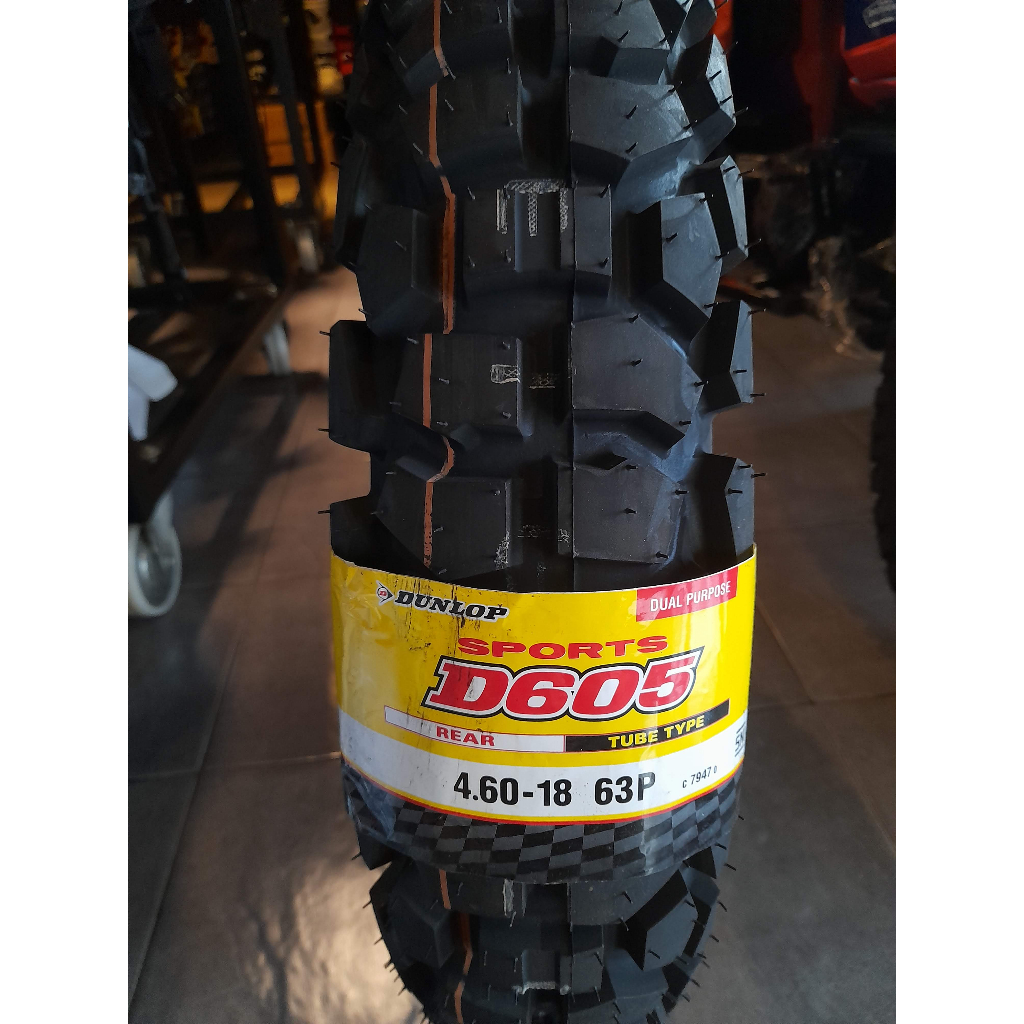 Ban Belakang Dunlop D605 R18-460