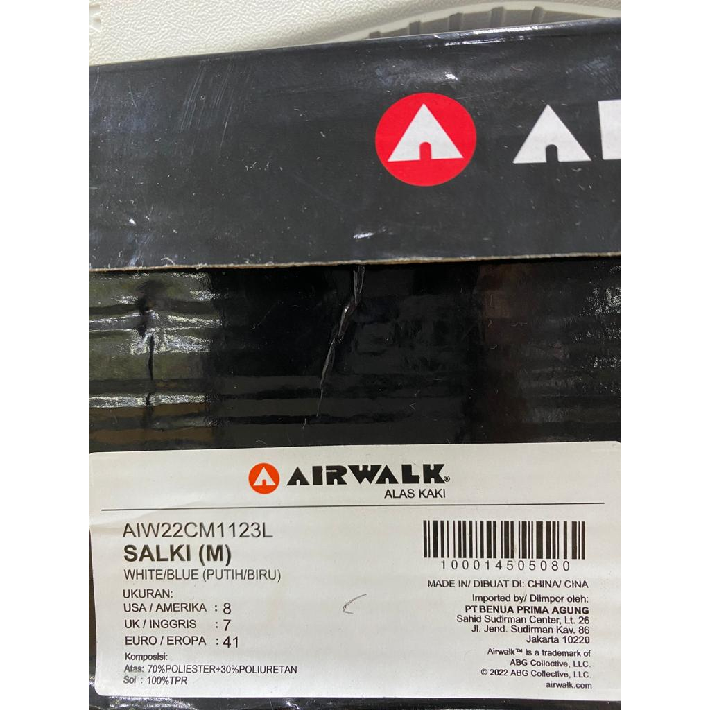 Airwalk Salki White/Blue Men's Shoes Original