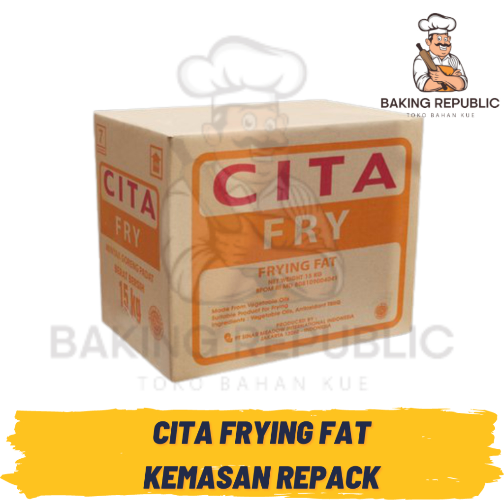 

CITA FRYING FAT | MINYAK PADAT | KEMASAN REPACK