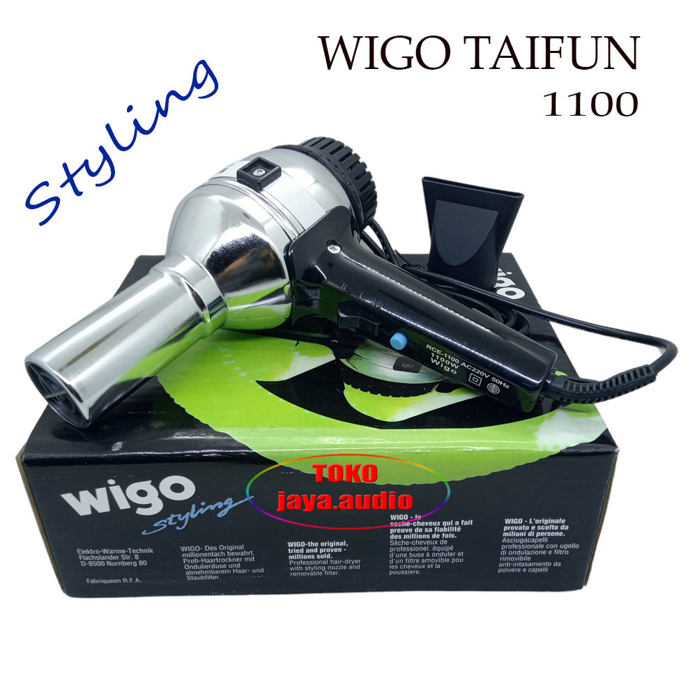 Pengering Rambut Wigo Taifun 1100 Hair Dryer Styling /pengering rambut untuk salon Mesin / Alat Peng