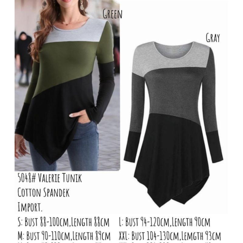 MDLV ~ 5048# Valerie Tunik Blouse