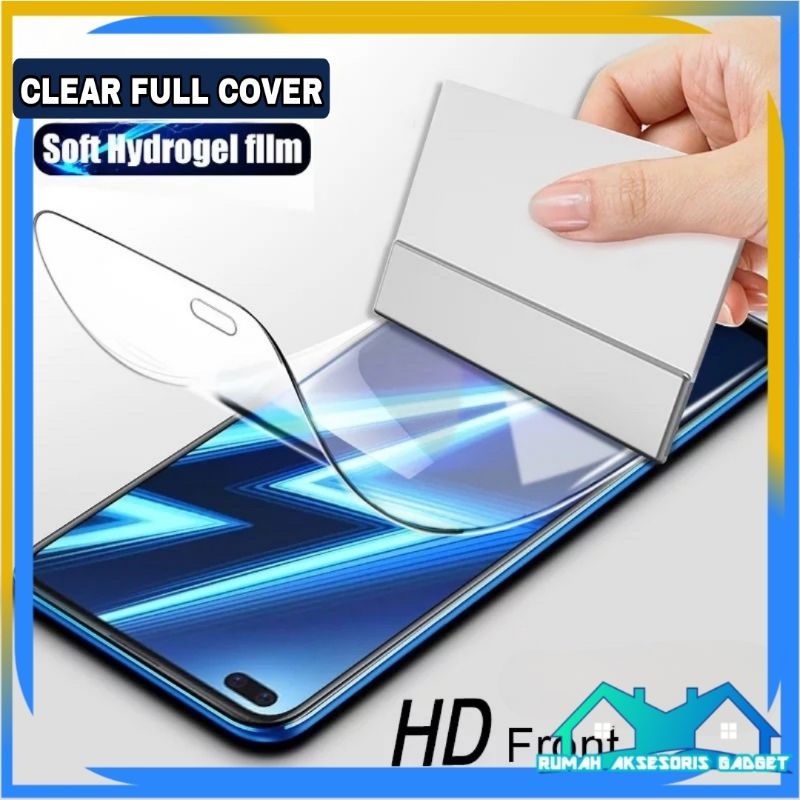 HYDROGEL CLEAR bening pelindung layar hp OPPO A37 Neo 9 A39 A57 lama A58 2023 A78 A98 A11K A71 A83 A74 A95 4G Reno 1 2 2F 2Z 3 4 4F 5 5F 6 4G 5G 7 7Z 8 8Z 8T 9 A31 A36 A76 A96 10 pro plus