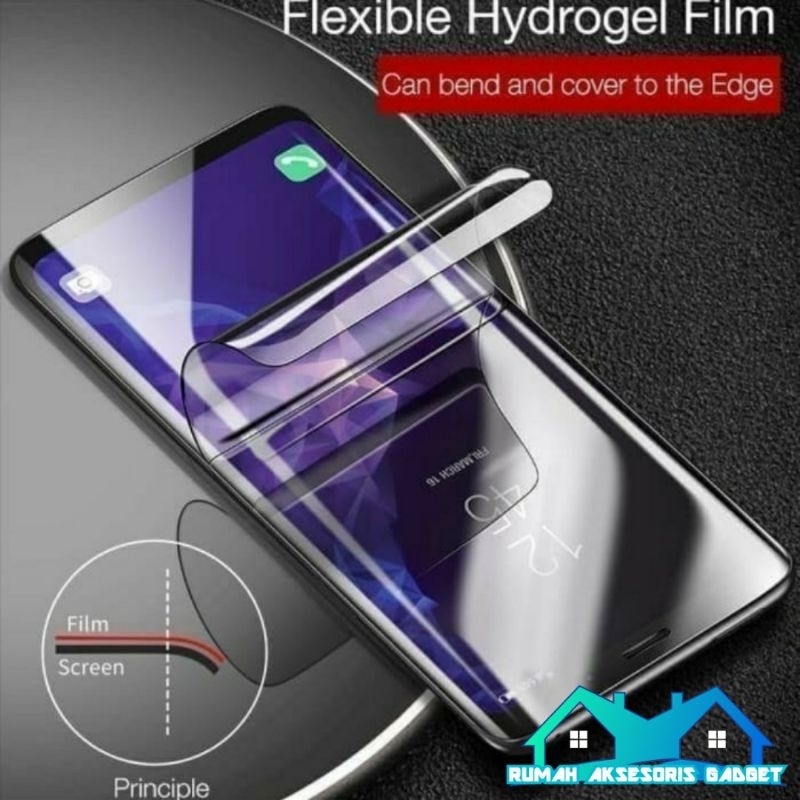 HYDROGEL CLEAR BENING IPHONE IP pelindung layar hp IP4 IP5 IP5S IP6 IP6S IP6+ IP7 IP8 IP7+ IP8+ IP X XS XR MAX 11 12 13 14 PRO MAX mini