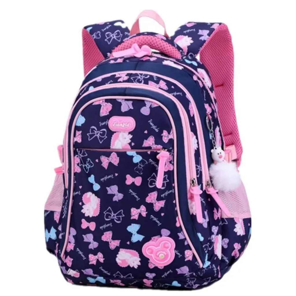 Tokoagung99 Tas Ransel Sekolah Anak Kulkas Perempuan SD SMP Import Backpack Laptop 14 inch