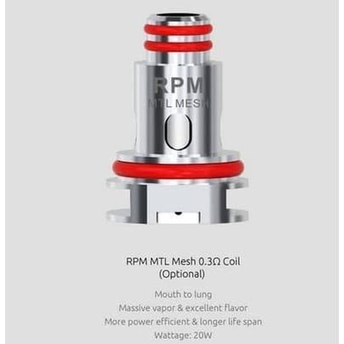 COIL RPM40 0.3 OHM MTL