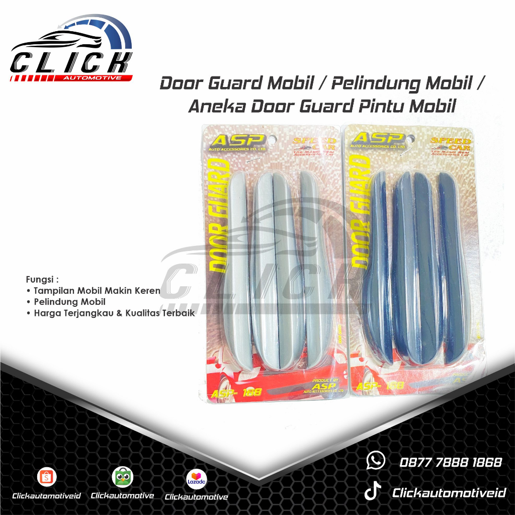 Door Guard Mobil / Pelindung Mobil / Aneka Door Guard Pintu Mobil