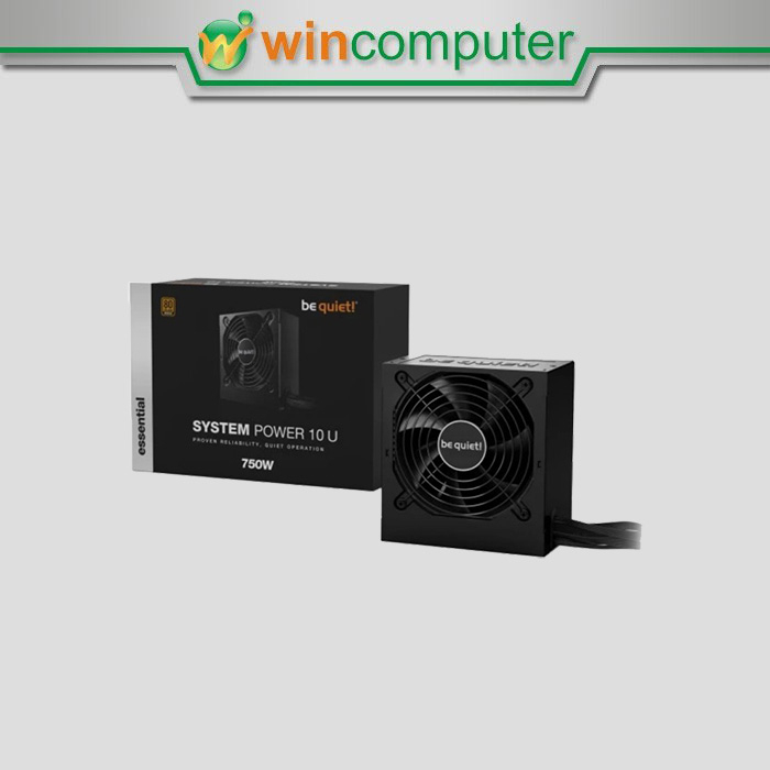 Power Supply PSU Be Quiet! SYSTEM POWER 10 U 750W 80+ Bronze
