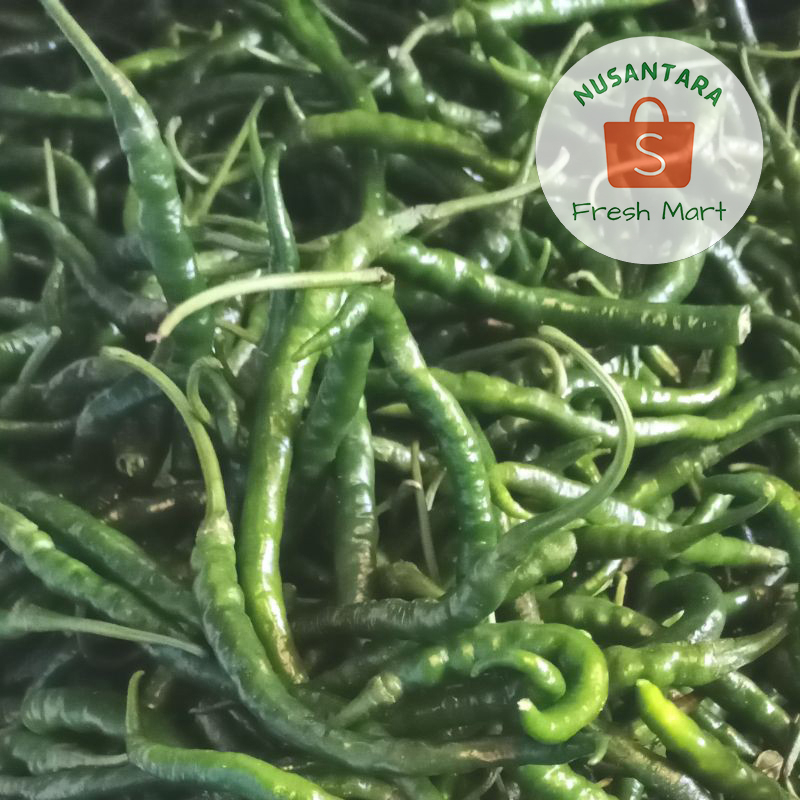 

Cabe Hijau keriting 250 gram