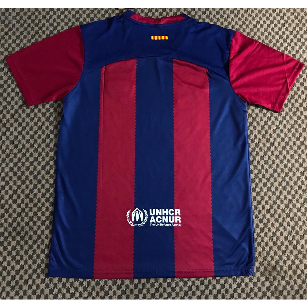 Jersey bola barca home 2023 - 2024 grade ori import go