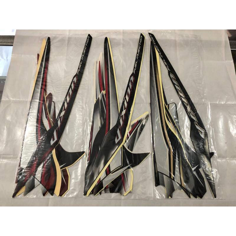 Lis Stripping Les Body Sticker Vixion 2012