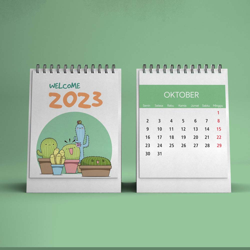 

KALENDER MEJA - KALENDER 2023 - KALENDER MEJA MINI