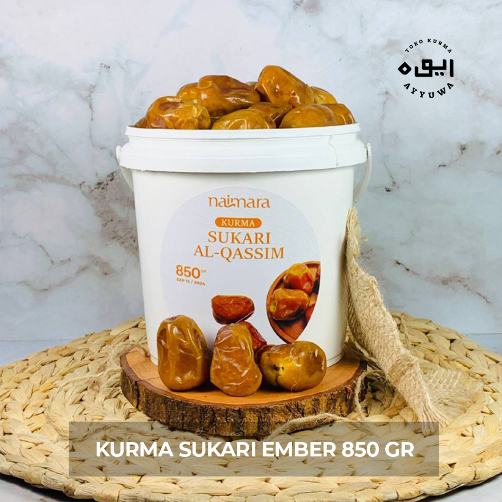 

KURMA RAJA SUKARI BASAH KEMASAN EMBER PEMIUM AL QASSIM 850Gr
