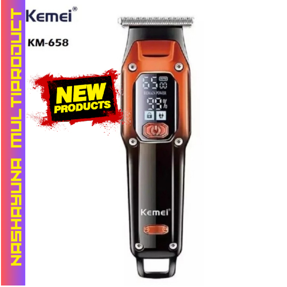 Kemei Km-658 - Electric Hair Clipper Trimmer Alat Pangkas Rambut Profesional