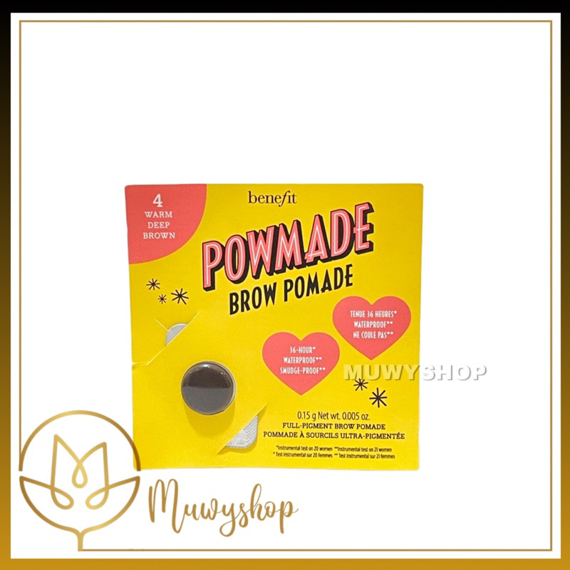 Benefit POWmade Brow Pomade 0,15g (4 Warm deep brown)