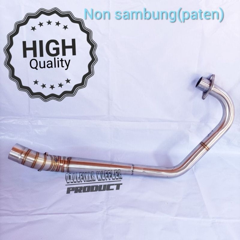 PIPA KNALPOT LEHERAN STENLIS PATEN PNP MOTOR MEGAPRO CB GL TIGER