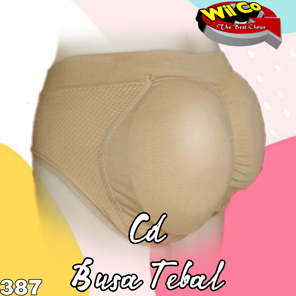 K387 - (Harga Per 1Pcs) CELANA BUSA WANITA SHAPEWARE PAKAIAN WANITA CD BUSA PEMBENTUK BOKONG SEXY VAYA ALL SIZE