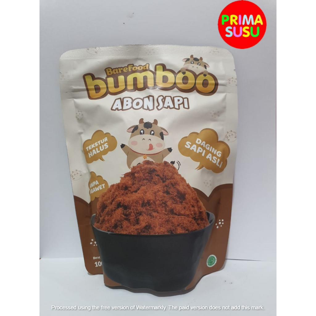 

BareFood BUMBOO Abon Sapi, Ayam 100gr