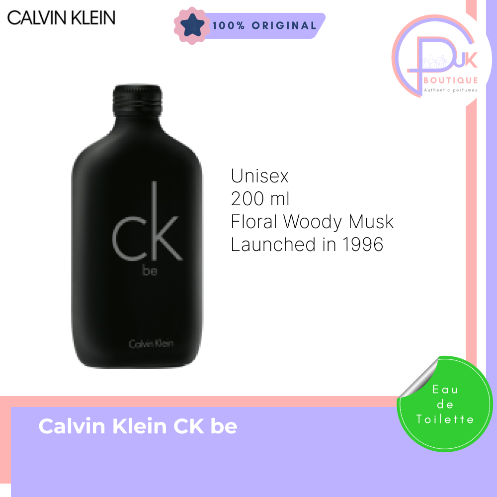 Calvin Klein CK Be Parfum Pria Wanita Original EDT