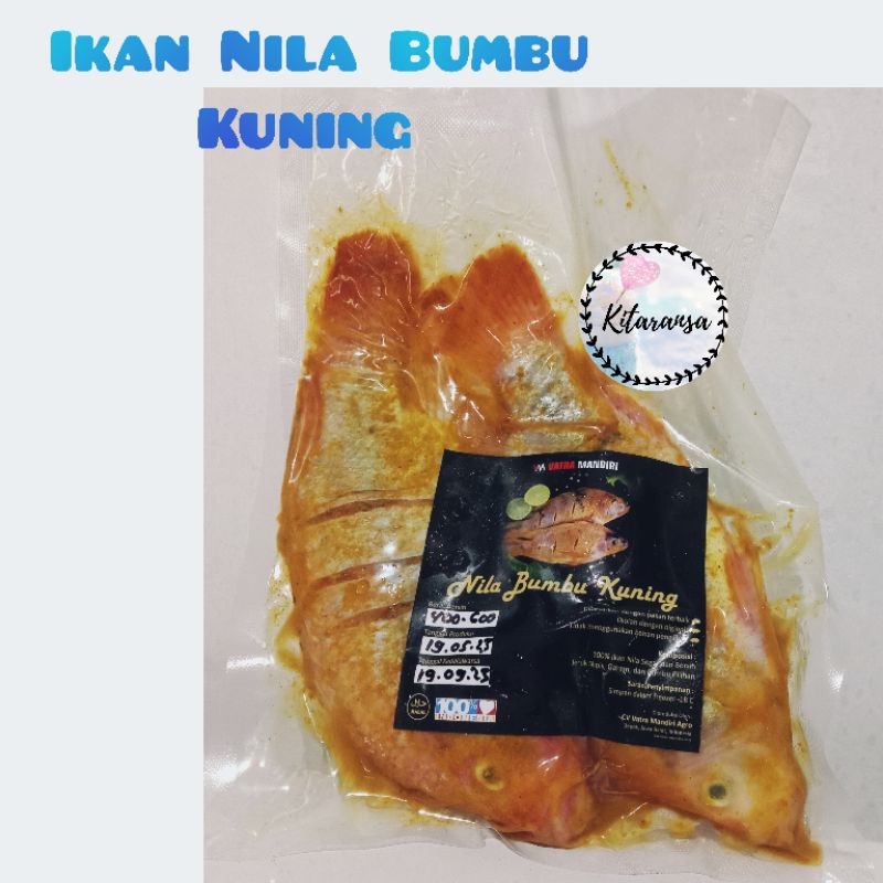 Ikan Nila Bumbu Kuning/Ikan Nila/Ikan Nila Goreng/Ikan Nila Bumbu/Ikan