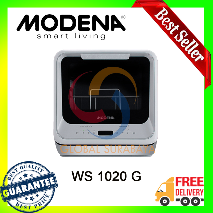 MODENA MESIN CUCI PIRING WS 1020 G - GARANSI RESMI
