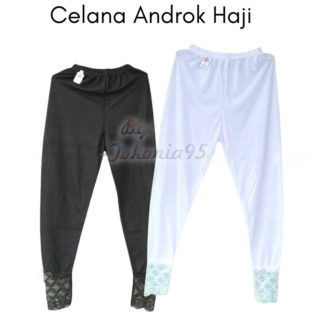 Under Celana Panjang Legging Haji Kelir Renda | Kulot Muslim Panjang