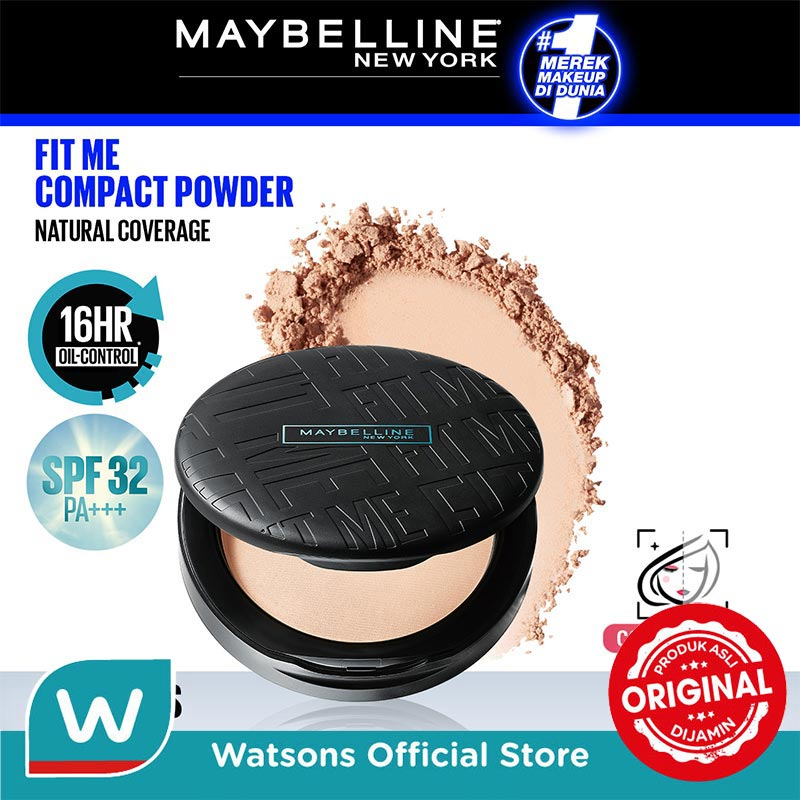 Bedak Padat Maybelline Fit Me #120 Matte Poreless 12H Oil Control SPF28