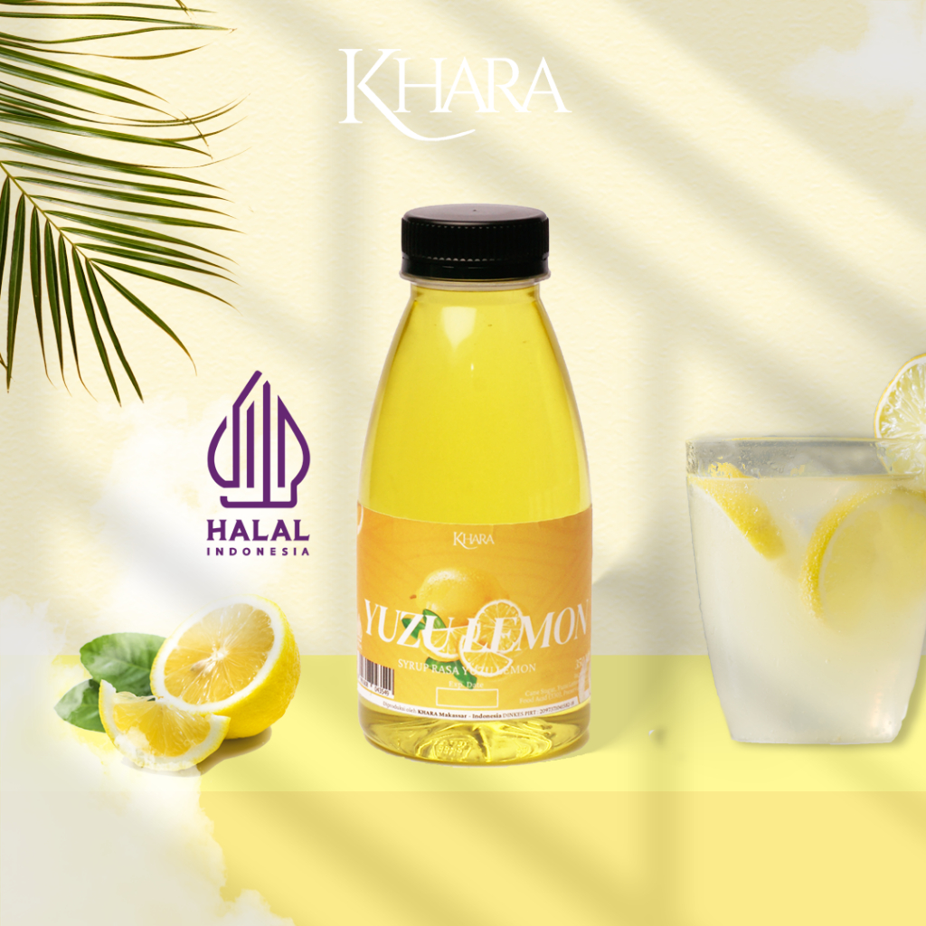 

Sirup Khara Yuzu Lemon 350ml - Khara Yuzu Lemon Flavoured Syrup 350ml