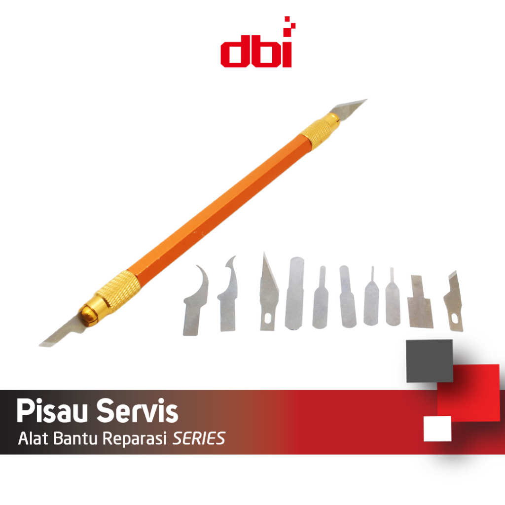 Pisau Alat Servis IC/Hobby 12 IN 1